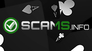 Scams.info logo for the best online casinos